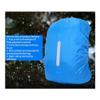 Portable Ultralight Reflective Stripe Backpack Rain Cover, Gray, 35 L view 3