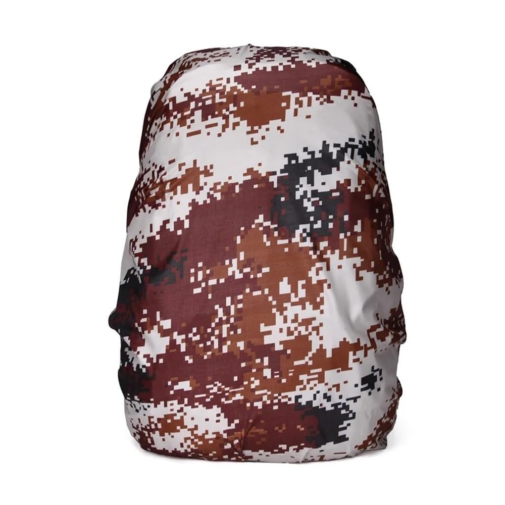 Waterproof Backpack Rain Cover, 90–100 L, Desert Camouflage, One Size