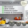 Just Pudding Basins Large Bowl with Lid for Steaming and Mixing view 3