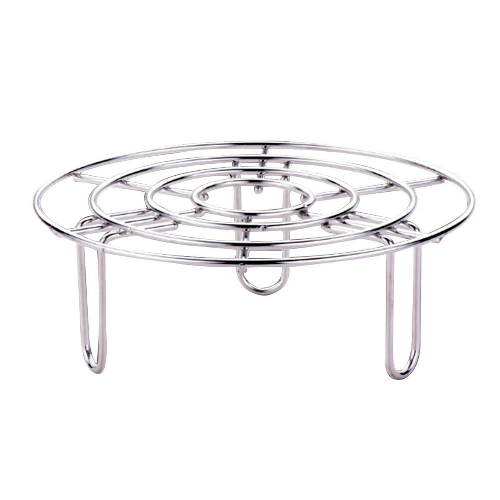 Round Stainless Steel Steamer Rack, 15.5 cm