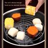 Round Stainless Steel Steamer Rack, 15.5 cm view 3