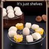 Round Stainless Steel Steamer Rack, 15.5 cm view 4