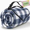 TigeJoy Extra Large Waterproof Picnic Blanket, Beach Blanket, 203 x 254 cm view 1