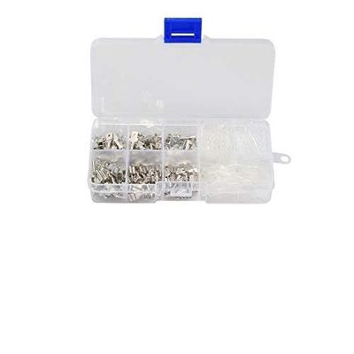 Insulated Male and Female Wire Crimp Terminals, 2.8/4.8/6.3 mm Kit