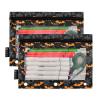 HMZXZ 3-Ring Binder Pencil Pouches, Halloween Bats and Spider Design, 2-Pack view 2