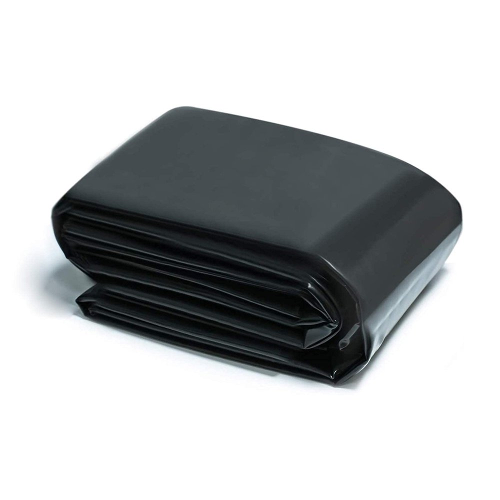 9.8 x 9.8 ft HDPE Rubber Pond Liner, 7.9 mm Thick, for Koi Ponds, Waterfalls, Fountains, and Water Gardens (Size: 3 x 8 m)