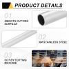 Sourcing Map 304 Stainless Steel Tube, 15 mm OD, 1 mm Wall, 406.4 mm Long view 3