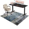 Evimstil Office Chair Floor Protection Mat, Gaming Chair Rug Underlay, High-Density Anti-Slip, 150 x 160 cm view 1