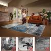 Evimstil Office Chair Floor Protection Mat, Gaming Chair Rug Underlay, High-Density Anti-Slip, 150 x 160 cm view 3