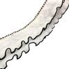 Whakano 2-Yard Pleated Lace Trim, 8 cm Wide, Decorative Chiffon Ribbon view 1