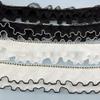 Whakano 2-Yard Pleated Lace Trim, 8 cm Wide, Decorative Chiffon Ribbon view 4