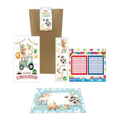 12 Farm-Themed 4th Birthday Invitations for Kids