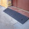 BALQOIFD Rubber Curb Ramp, Car Ramp, Portable Driveway Ramp with Sturdy Grid Structure, Non-Slip, 30 x 12 cm view 2