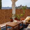 Bamboo Fence, 200 x 180 cm, Natural Modern Privacy Screen for Garden, Patio and Balcony, Outdoor Decor, H 30 x L 300 cm view 2