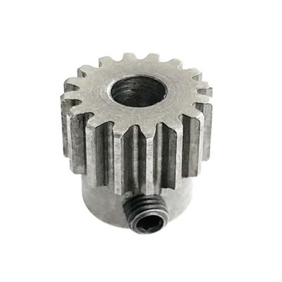 Aqxypas 1-Piece Module 1, 15-Tooth Spur Gear for Motors, 5/6/6.35/8 mm Bore, 45# Steel