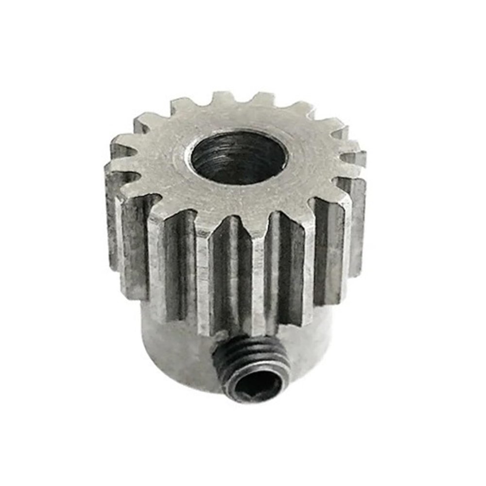 Aqxypas 1-Piece Module 1, 15-Tooth Spur Gear for Motors, 5/6/6.35/8 mm Bore, 45# Steel