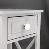 Knober Ceramic Furniture Knobs, Glossy White, Pure White Model view 2
