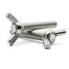 CYJAZNHH 10-Piece Stainless Steel Wing Screws, Hand-Tightening Fasteners for DIY, Machinery and Electronics (M4 x 25 mm) view 4