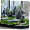 Realistic Green Artificial Grass Carpet Made of Plastic for Exhibitions view 4
