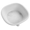 Foldable Postpartum Sitz Bath for Hemorrhoid Relief with Sealed Drain Outlet (White) view 2