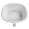 Foldable Postpartum Sitz Bath for Hemorrhoid Relief with Sealed Drain Outlet (White) view 4