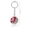 ibasenice Personalized Football Keychain in Imitation Leather and Zinc Alloy view 2