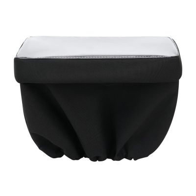 Bike Basket Cover, Rainproof and Dustproof Rear Rack Cover, 12.6 x 13.39 x 10.24 in
