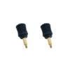 AFCAHEH 1 Pair V2 Gimbal Stick Ends, Thumb Rocker Joysticks for DJI FPV RC 2/RC 3/RC Pro and iFlight Commando 8 (V2 Black) view 1