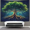 kaiyun Tropical Forest Tree of Life Wall Tapestry, 70 x 100 cm view 1