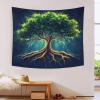 kaiyun Tropical Forest Tree of Life Wall Tapestry, 70 x 100 cm view 3