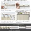 APMOE Waterproof Dustproof Cabinet Curtain for Kitchen Shelves view 4
