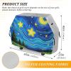Art Starry Meadow Gas Grill Cover, 65 in, Waterproof, UV-Resistant view 3