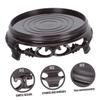 VANZACK 5-Piece Round Black ABS Plastic Plant Pot Stand Set view 2