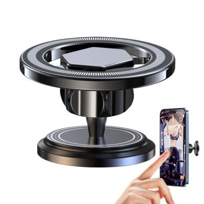 Magnetic Gym Phone Holder with Dual Magnets