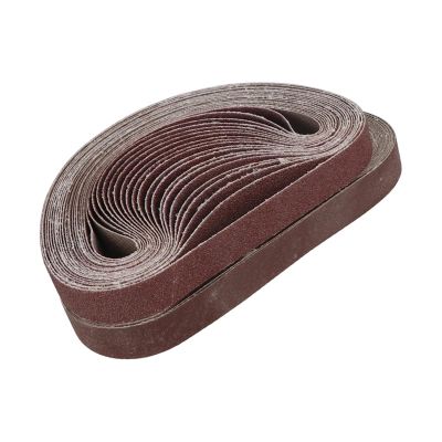 10/30-Piece 20 x 520 mm Sanding Belts, Polishing Sandpaper Accessories (30 pcs, 80 Grit)