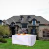 Waterproof Patio Furniture Cover 295 x 80 x 75 cm, 420D Oxford, Silver view 2
