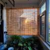 Outdoor Bamboo Reed Blind, Light-Filtering Sunshade view 3