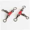 UPKOCH Red Three-Way Fishing Swivels for Fresh and Salt Water view 4