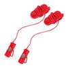 Abaodam 2-Pack Treadmill Safety Keys with Wire Clip Lock view 1
