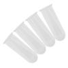 Hydroponic Glass Test Tube Vases, 4-Piece Set for Plants, Transparent view 1
