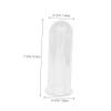 Hydroponic Glass Test Tube Vases, 4-Piece Set for Plants, Transparent view 2