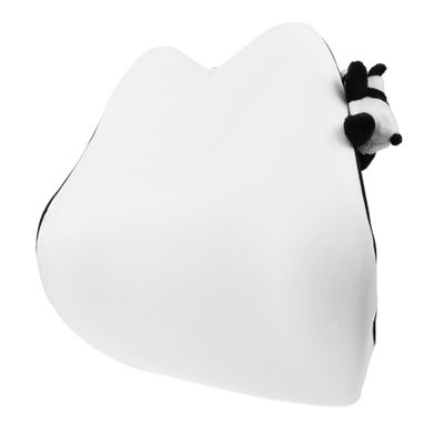Lumbar Support Cushion for Car Seats, Breathable, Comfortable, Panda-Shaped