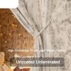 HAJHI Uncoated Bed Curtains for 2 m Single Beds, Blackout Bunk Bed Curtains (2 Curtains, 1.5 m_G) view 2