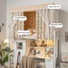 HAJHI Uncoated Bed Curtains for 2 m Single Beds, Blackout Bunk Bed Curtains (2 Curtains, 1.5 m_G) view 3