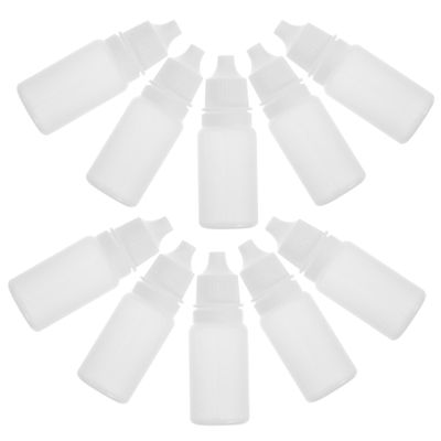 MUCKLILY 10 mL Plastic Dropper Bottles, 10-Pack