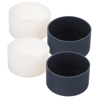 iplusmile 4-Pack Silicone Bottle Boots for Water Bottles and Cups