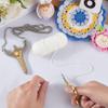 SUNNYCLUE 35-Inch Vintage Embroidery Scissors with Golden Chain view 4