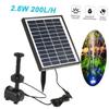 Pond Pump with LED Lights, 4 Nozzles, Tempered Glass, for Garden Fountains view 4