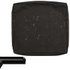 Waterproof Outdoor/Indoor Sofa Cushion Cover, Black, 50 x 45 x 10 cm, 1-Pack view 1