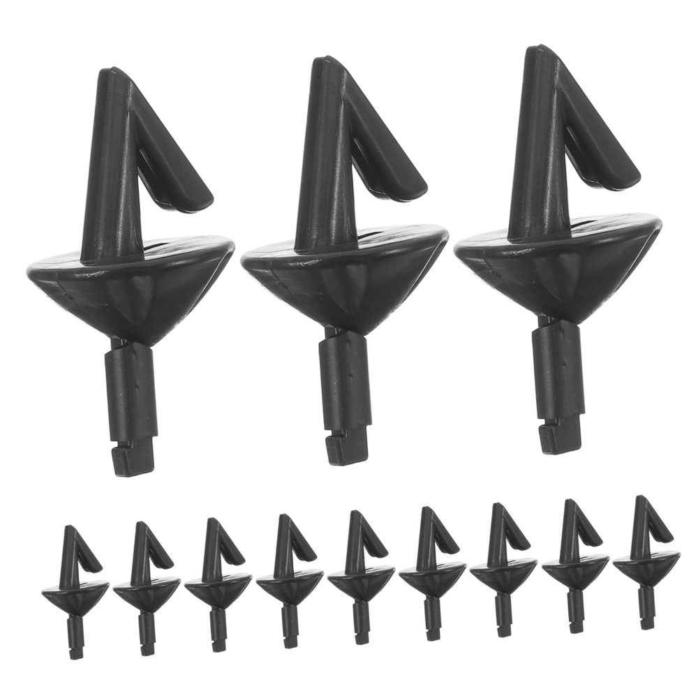 VICASKY 20-Piece PE Fishing Hook Removers, Black, Portable